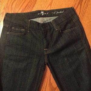 7 for all mankind a pocket boot cut 27 waist
